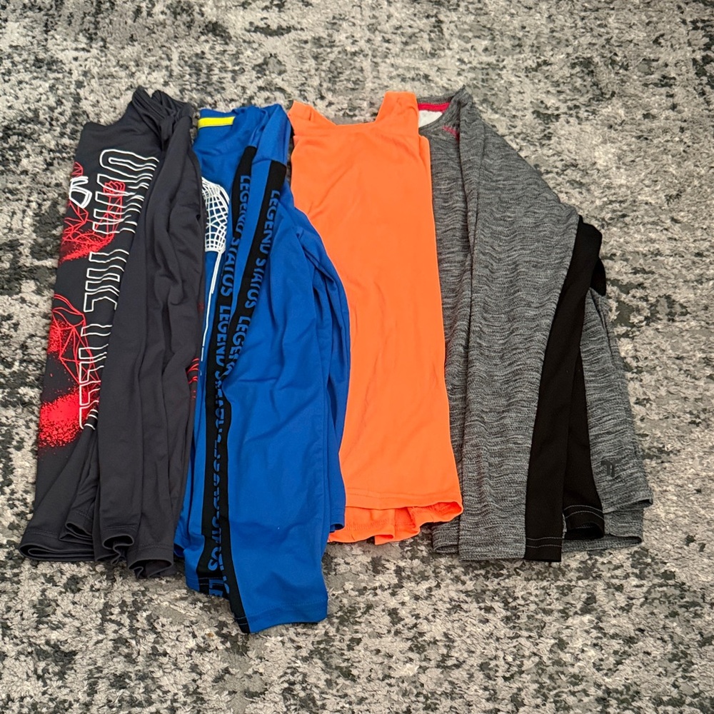 Colorful Activewear Tops Bundle